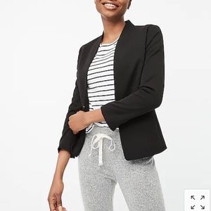 J Crew Black Broadway Blazer 16 NWOT